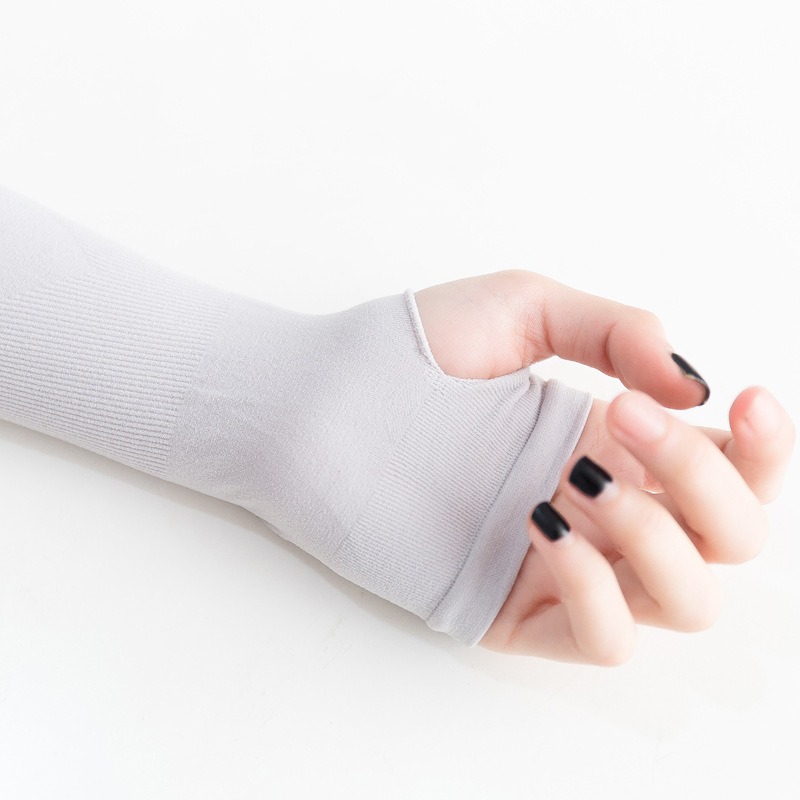 sun uv protection arm sleeves thumb hole cooling wholesale