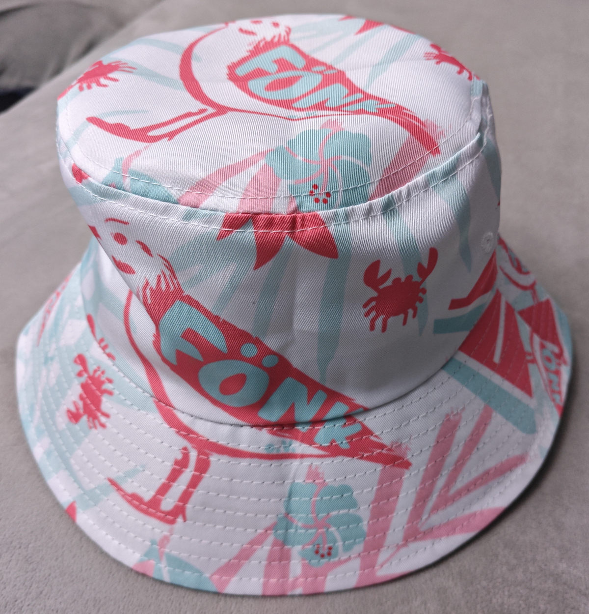 custom all over printed bucket hat no minimum