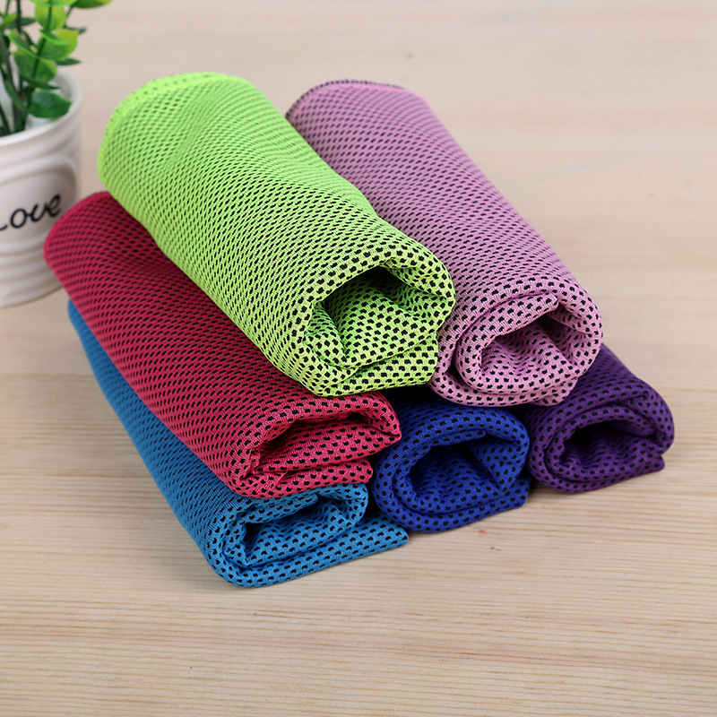 instant sports cooling towel cold down ice athletic gym microfiber rag wholesale