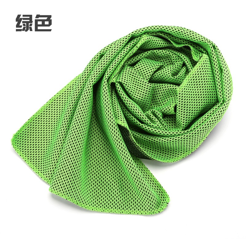 green neck cooling towel sports chilly pad for sale