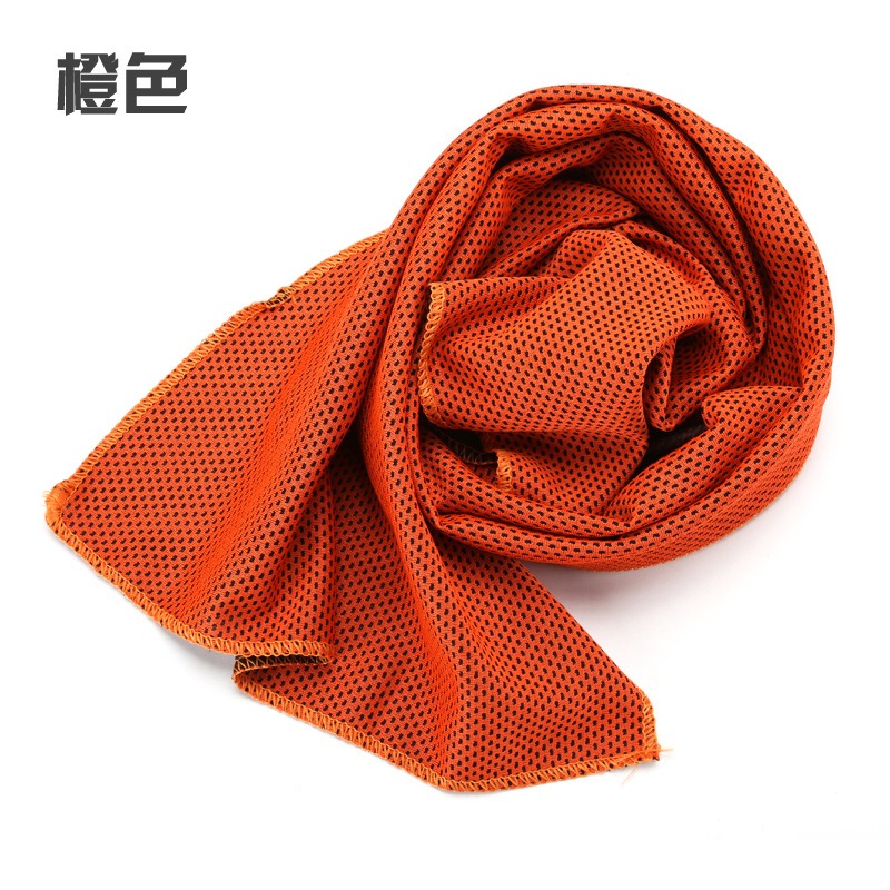 orange neck cooling towel sports chilly pad for sale