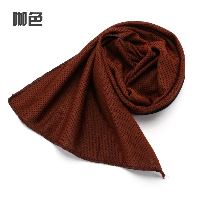 brown neck cooling towel sports chilly pad for sale
