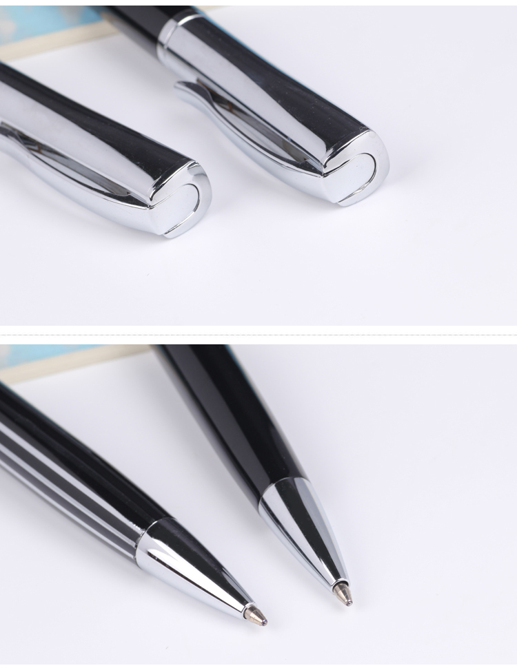 Wide Metal Ballpoint Pen