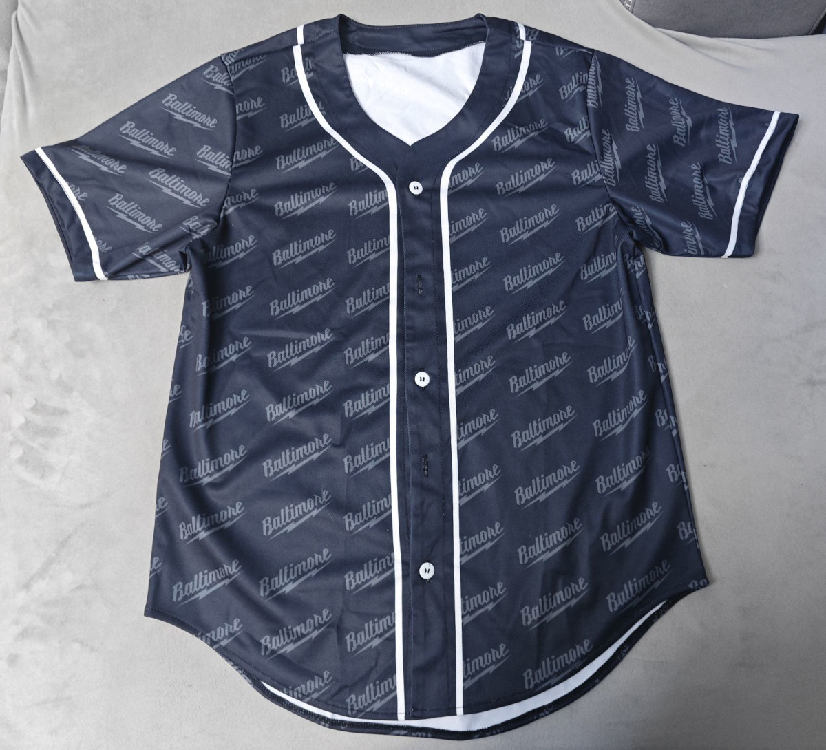 custom men's baseball jersey shirt printing no minimum