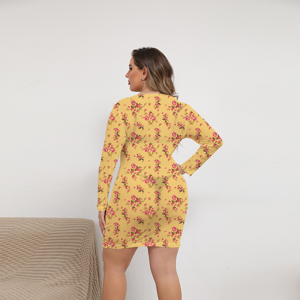 custom plus size extra large long sleeve sheer mesh mini dress sun shade summer protection