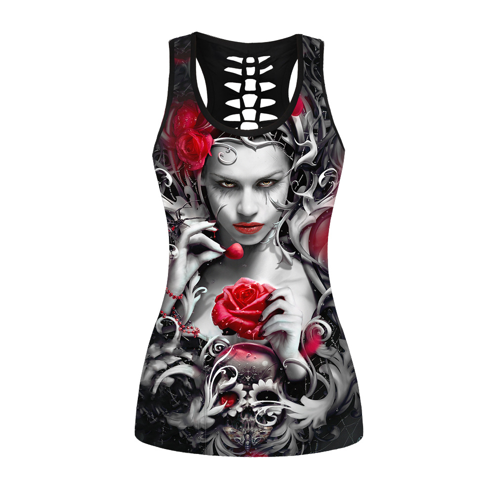 custom tank top all-over printing no minimum design your own personalized women cheap
