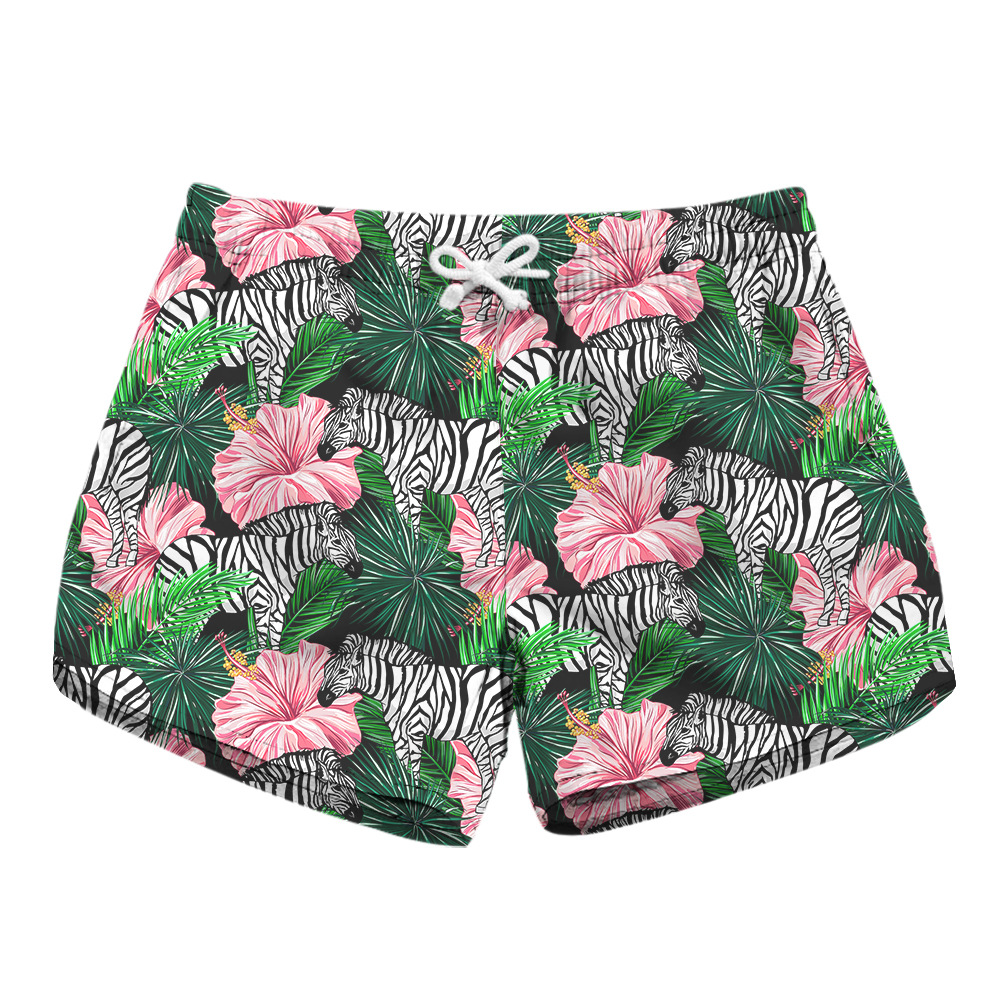 custom womens beach shorts board coverup ladies girls personalized printing