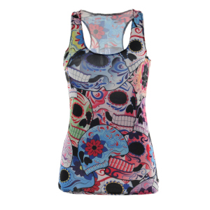 custom women's bell sleeve summer dress all-over printing no minimum
