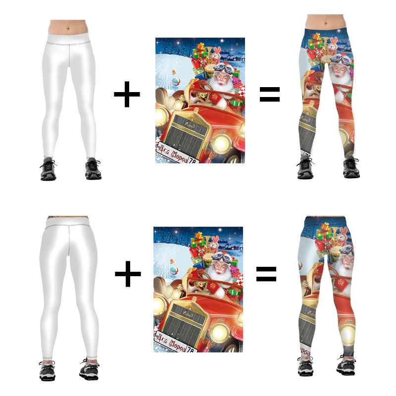 custom printed leggings all-over printing no minimum design your own personalized photo tight yoga pants