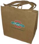 Wholesale Cheap Custom Imprinted Reusable Shopping Bags - Full Color Heat Transfer Printing