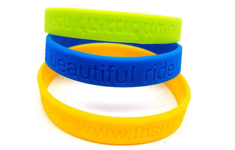 personalized rubber wristbands