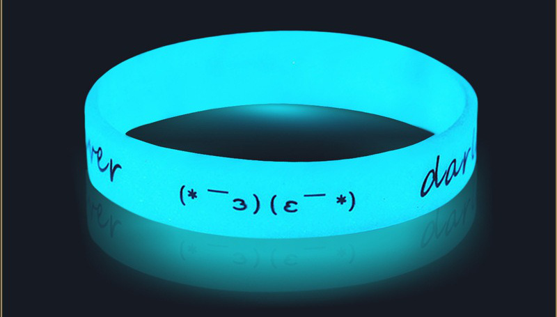 growing effect of silicone wristbands