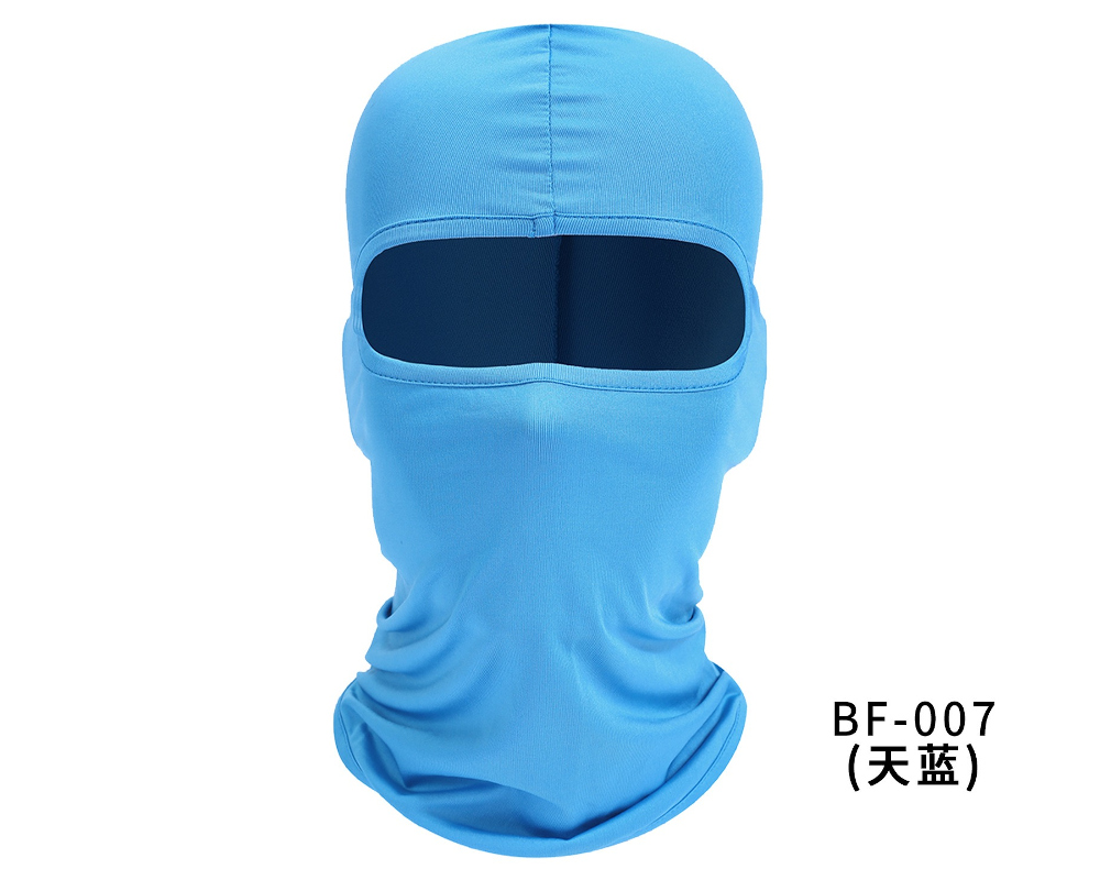 sky blue balaclava cycling motorcycle full face mask wholesale