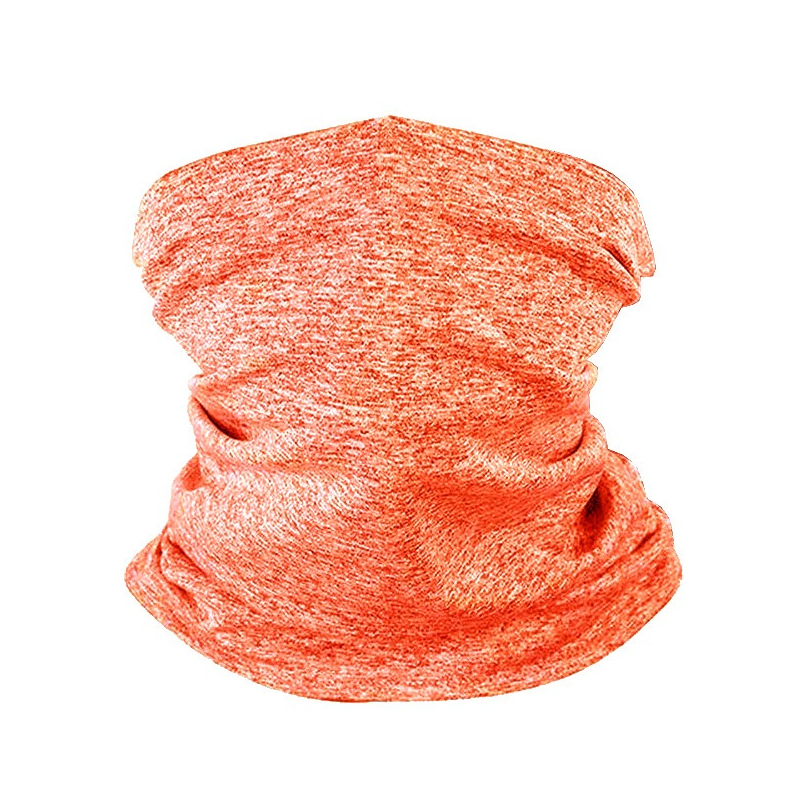 orange kids boys girls neck gaiter filter pocket tube face mask anti virus dust bacteria