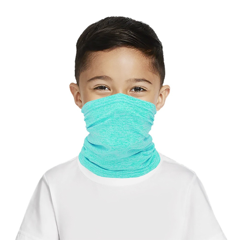 kids boys girls neck gaiter filter pocket tube face mask anti virus dust bacteria