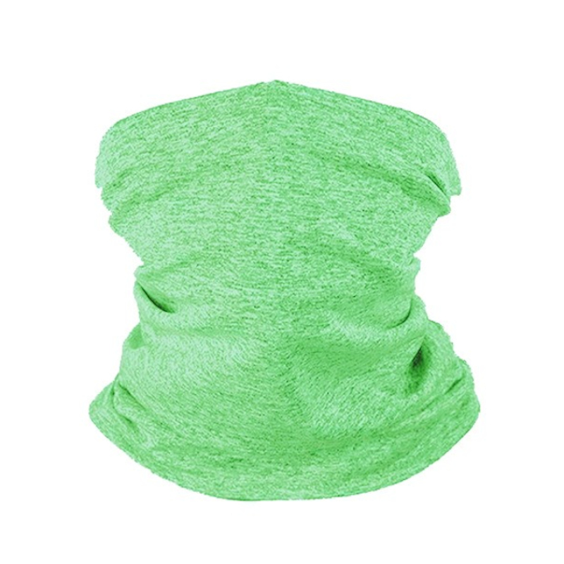 light green kids boys girls neck gaiter filter pocket tube face mask anti virus dust bacteria
