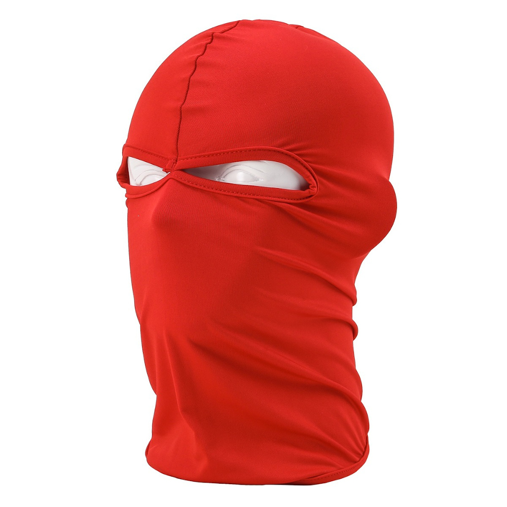 red summer anti-UV cycling balaclava, motorcycle full face mask wholesale