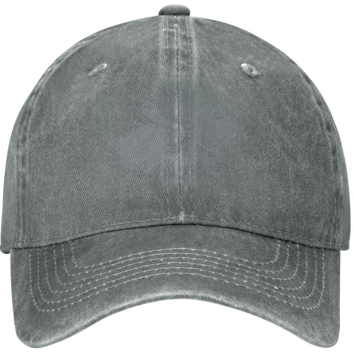 custom gray washed denim baseball cap custom gray washed denim baseball cap