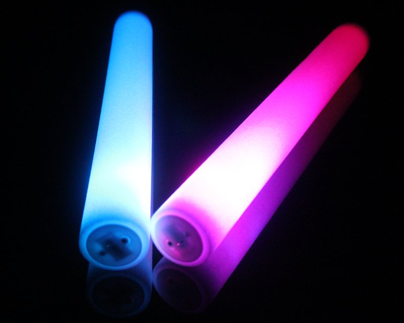 Custom LED Foam Sticks, Flashing Sticks for Party, Concert, Bar