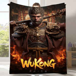 custom towel wukong blanket throw