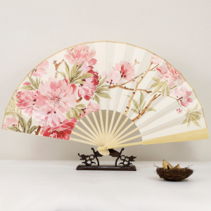 chinese folding hand fan ink painting
