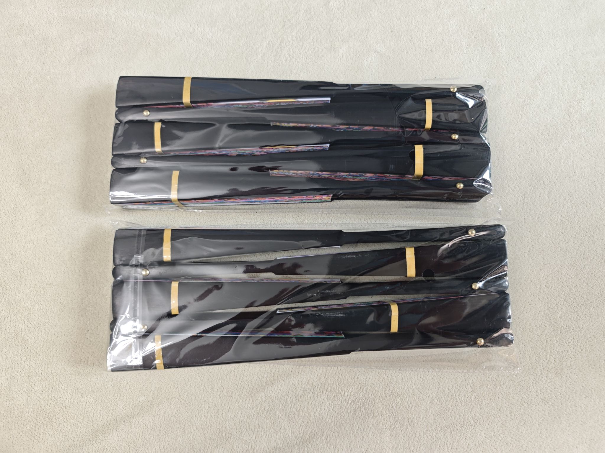 custom printed chinese folding hand fan bamboo silk
