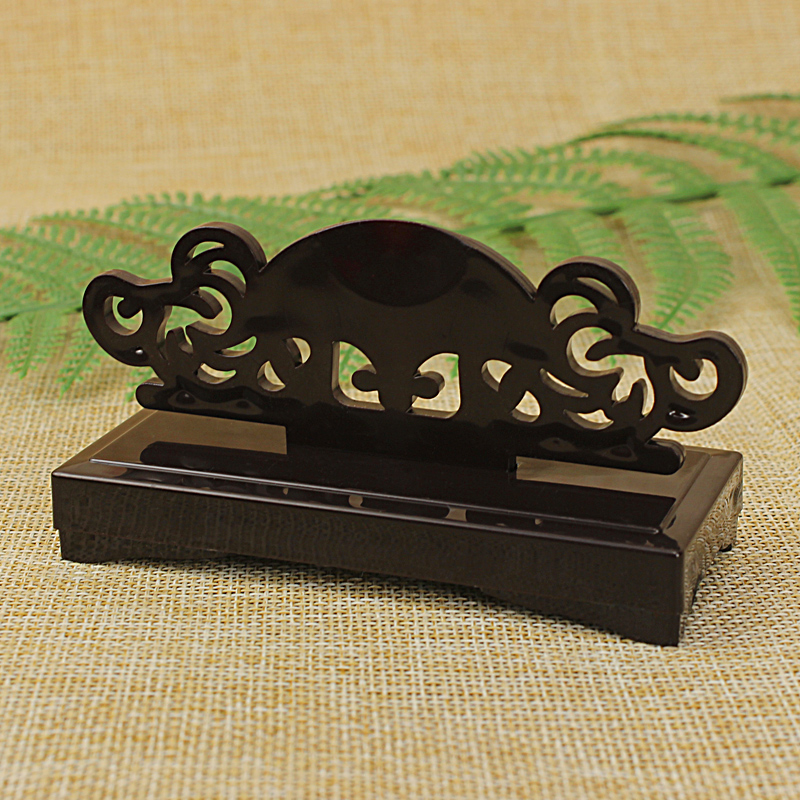 Plastic folding fan stand