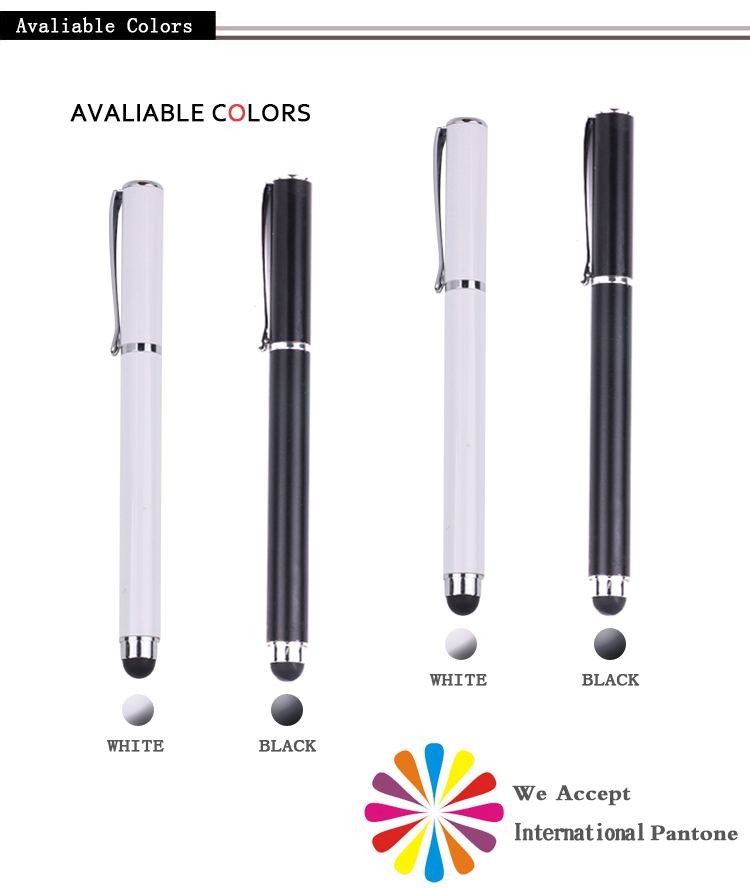 Stylus metal ballpoint pen