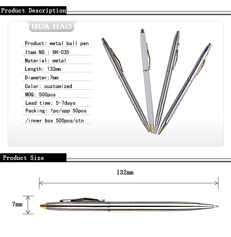 Stylus metal ballpoint pen