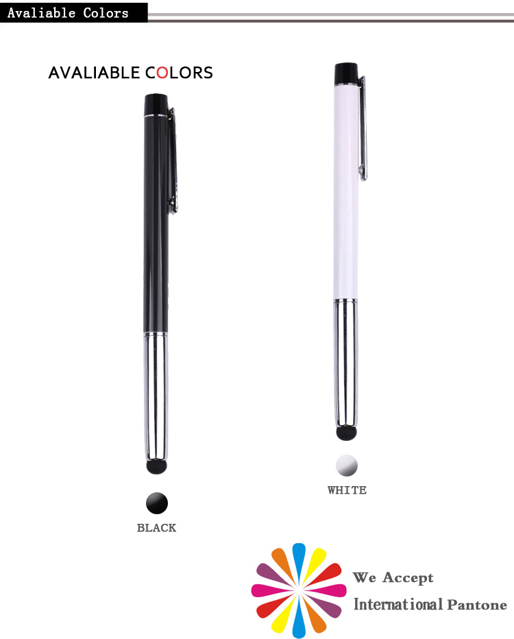 Stylus metal ballpoint pen