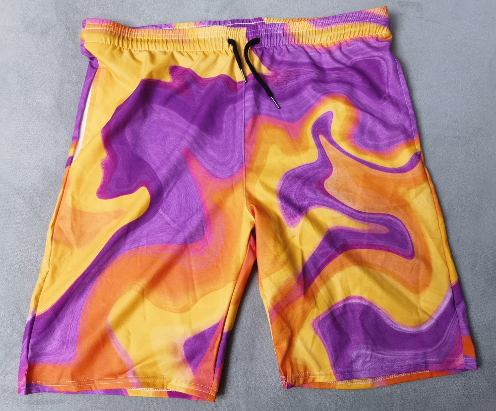 Custom AS Colour - Mens Beach Shorts - DTLA Print