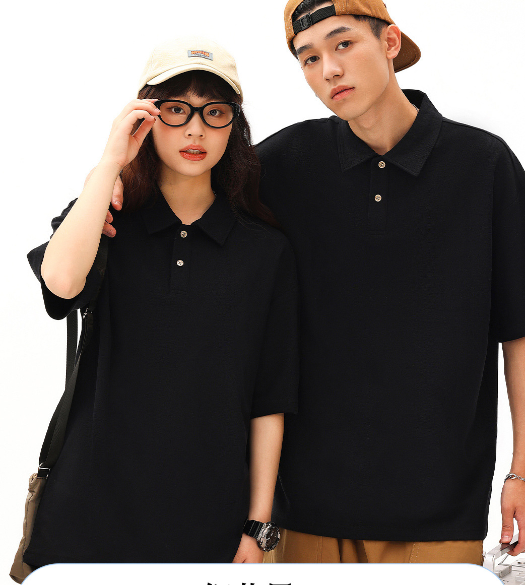 pure 100% combed cotton heavyweight polo shirt custom printed personalized embroidered no minimum