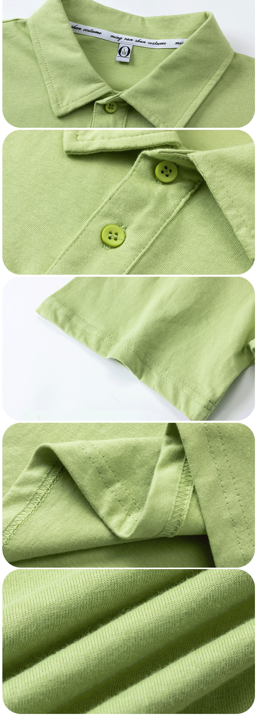 pure 100% combed cotton drop shoulder polo shirt custom printed personalized embroidered no minimum men women
