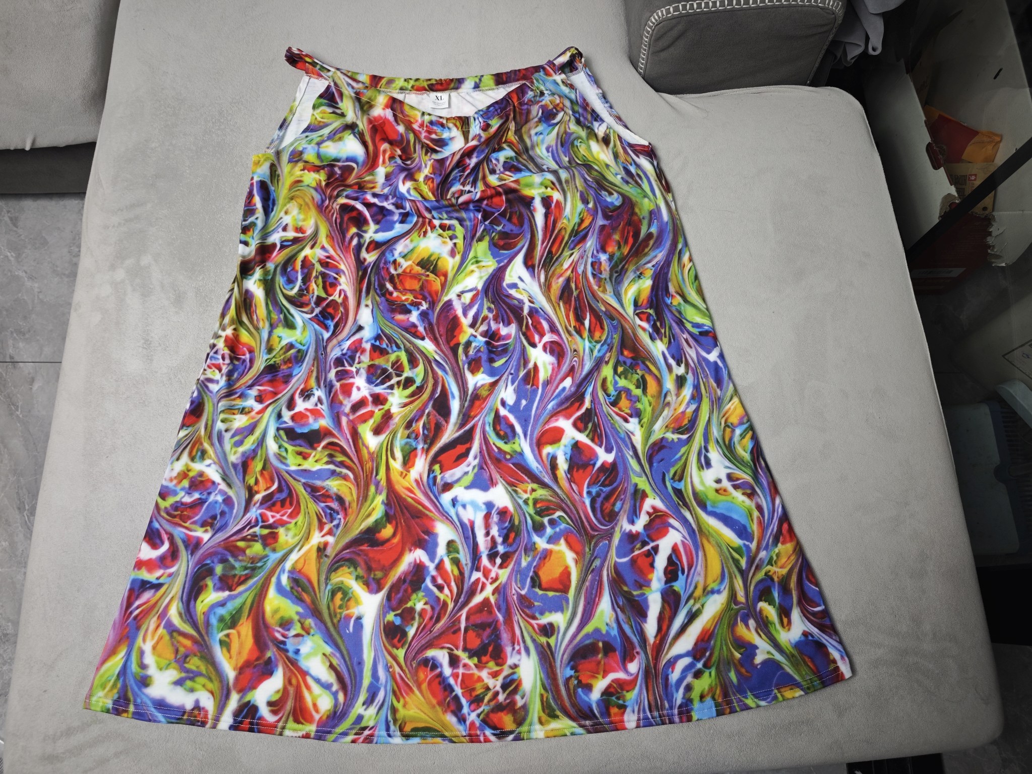custom beach dress all-over printing no minimum sling sleeveless summer women