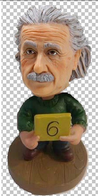 Albert Einstein Bobblehead Computer Sitter 