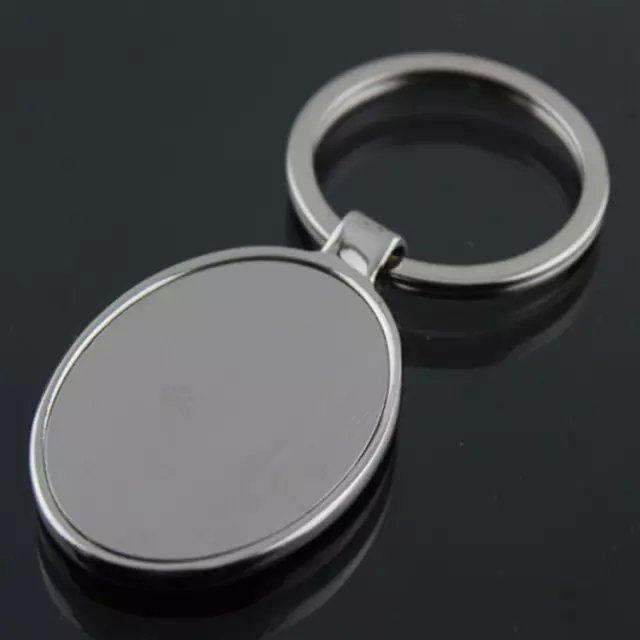 Custom Metal Keychains with Double Rings