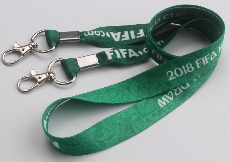 Double-Ended Attachment Custom Lanyard - Full Color Sublimation