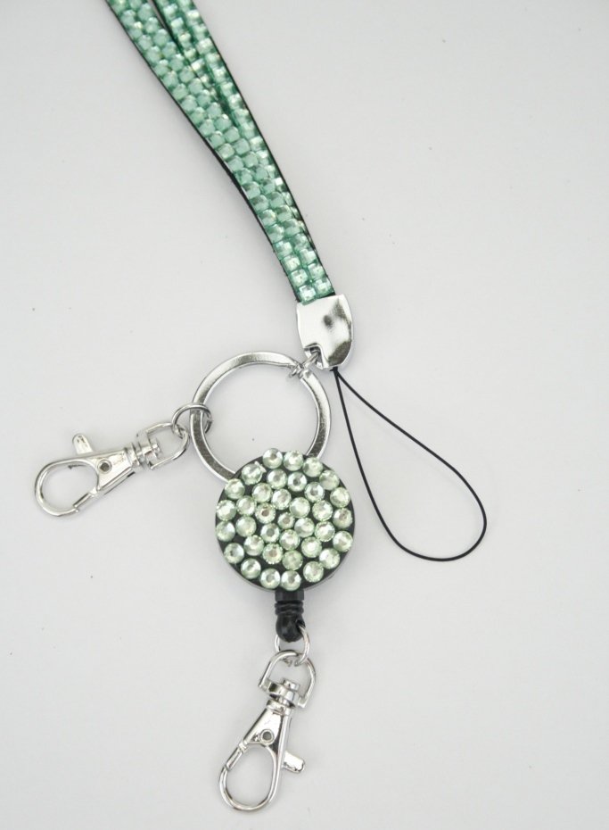 Wholesale rhinestone retractable id badge holder With Many Innovative  Features 