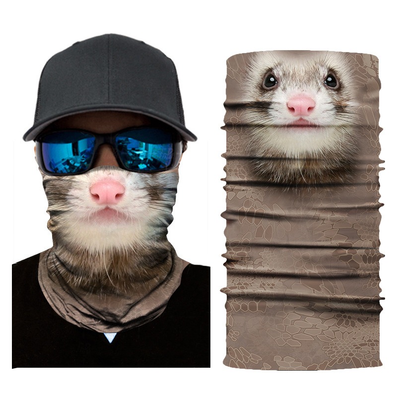 ferret neck gaiter sun UV protection tube face mask warmer wholesale