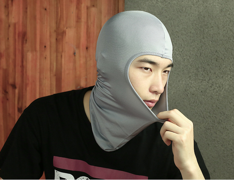 cycling balaclava, motorcycle full face mask wholesale gray