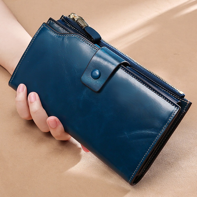 Stylish Women's RFID Genuine Leather Wallets, Wholesale