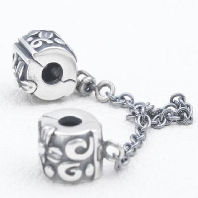 Sterling Silver Safety Chains For Bracelet - Wholesale