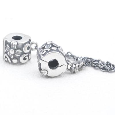 Sterling Silver Safety Chains For Bracelet - Wholesale