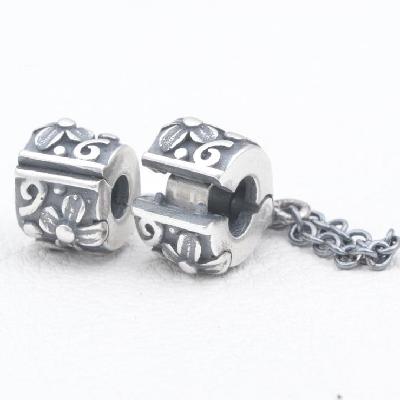 Sterling Silver Safety Chains For Bracelet - Wholesale