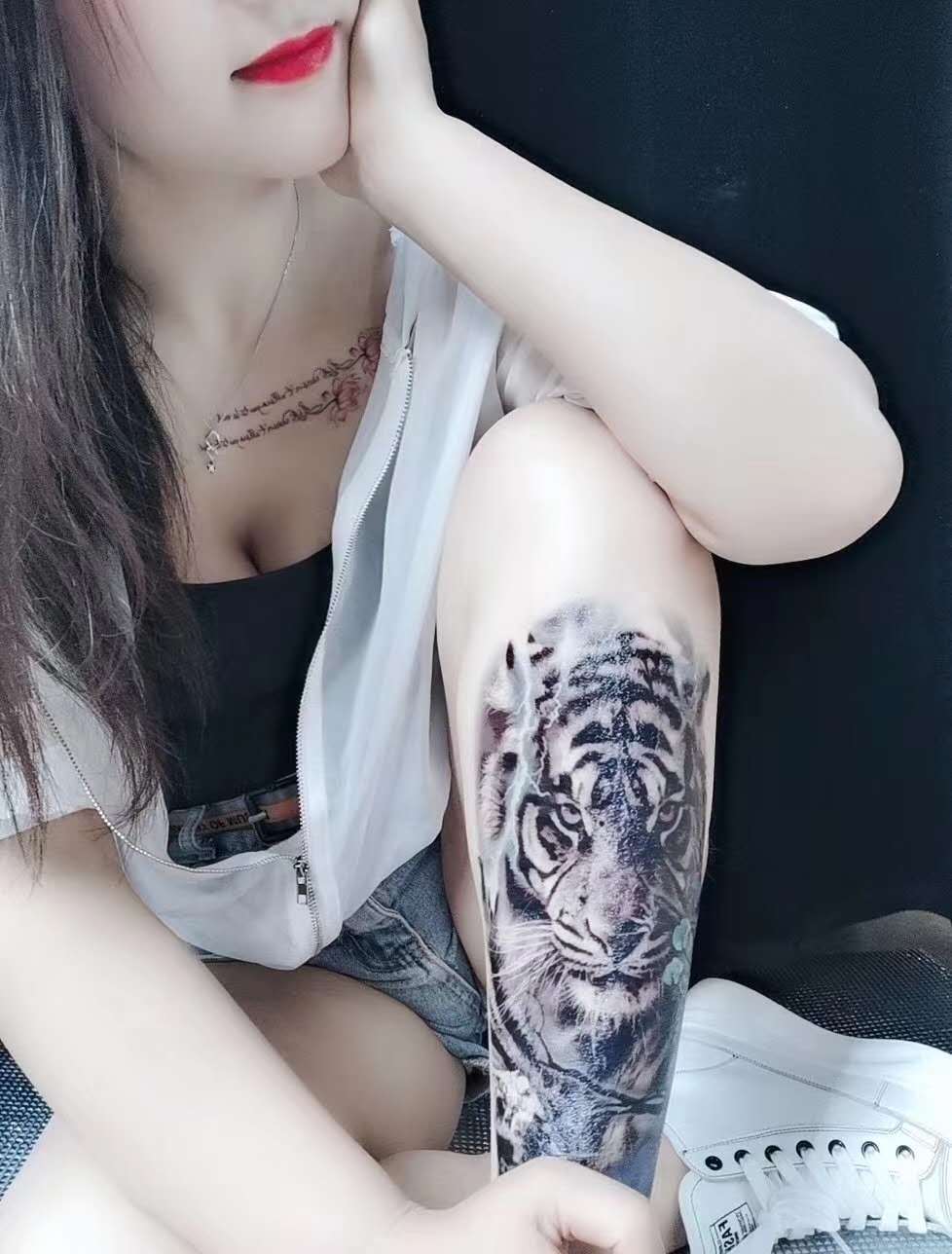 Semi Permanent Tattoo Geisha Girl | Mi Ink Tattoos