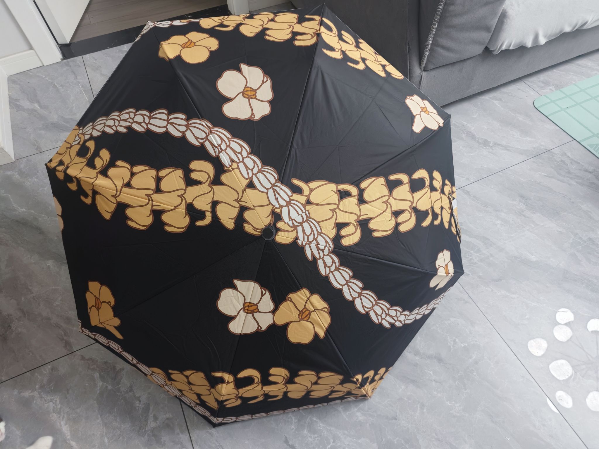 custom photo printed umbrella all-over 3-fold manual personalized