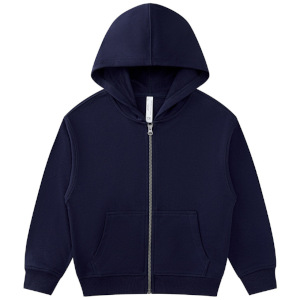 kids zip hoodie pure 100% cotton drop shouler oversized long sleeve