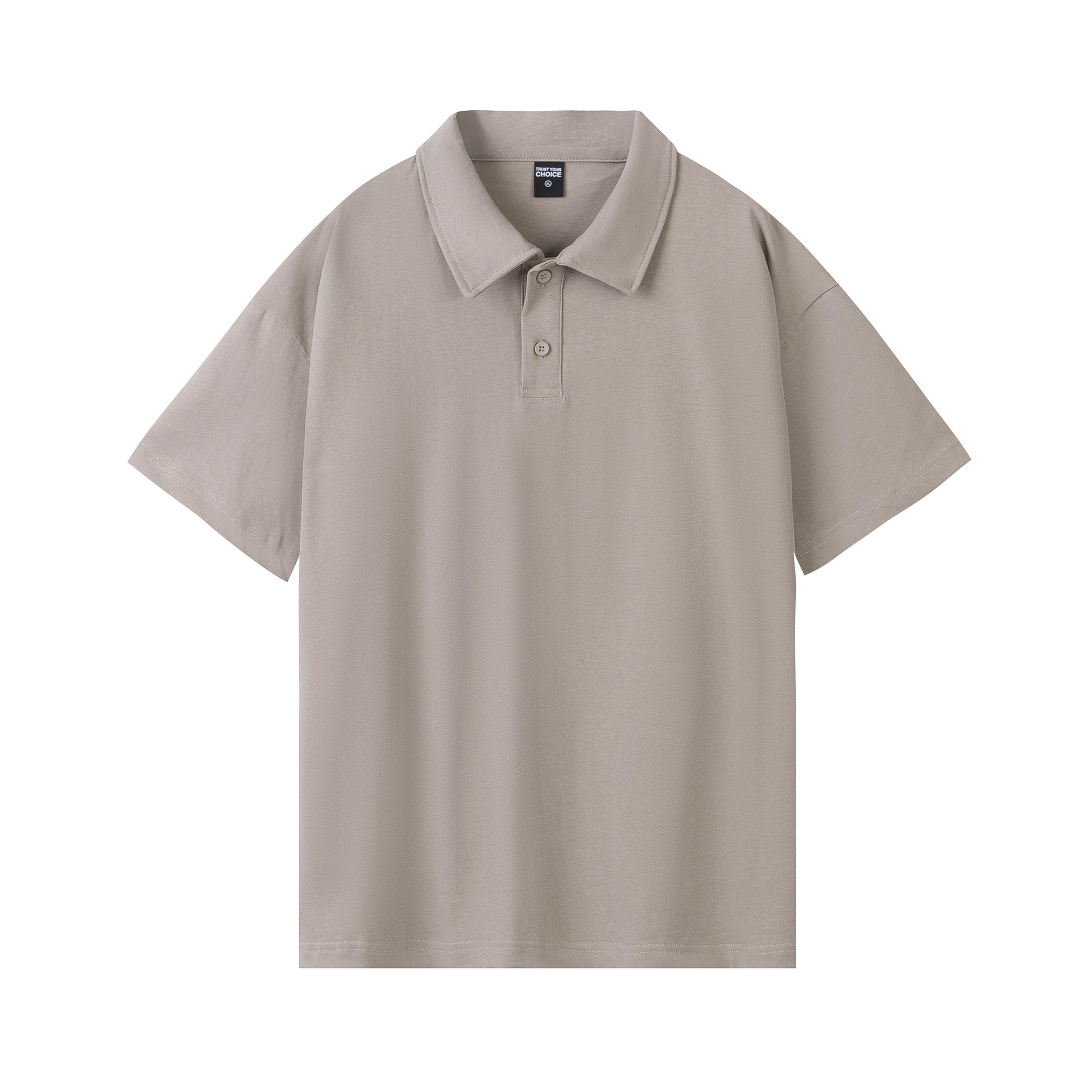 pure 100% combed cotton heavyweight polo shirt men's women's