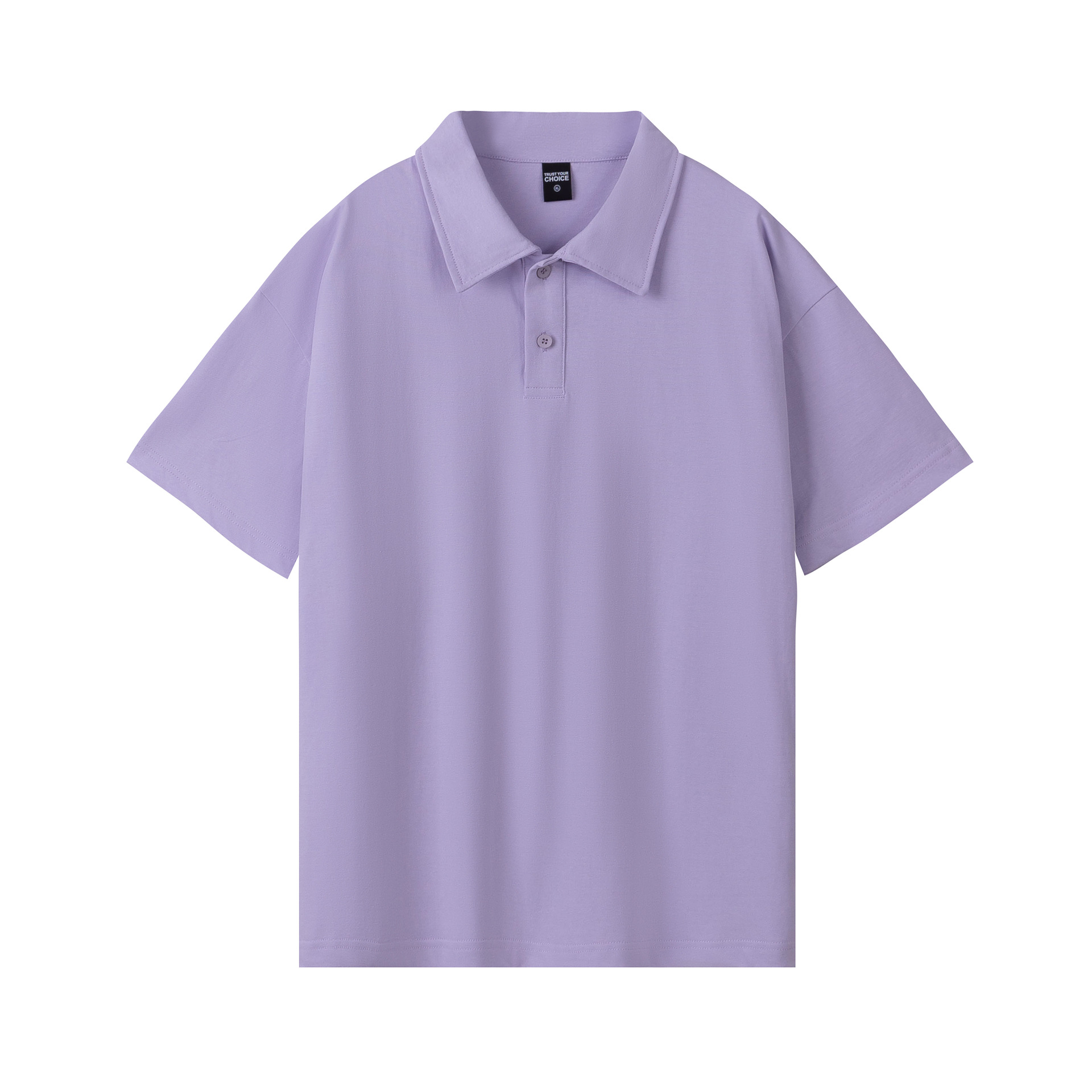 pure 100% combed cotton heavyweight polo shirt men's women's