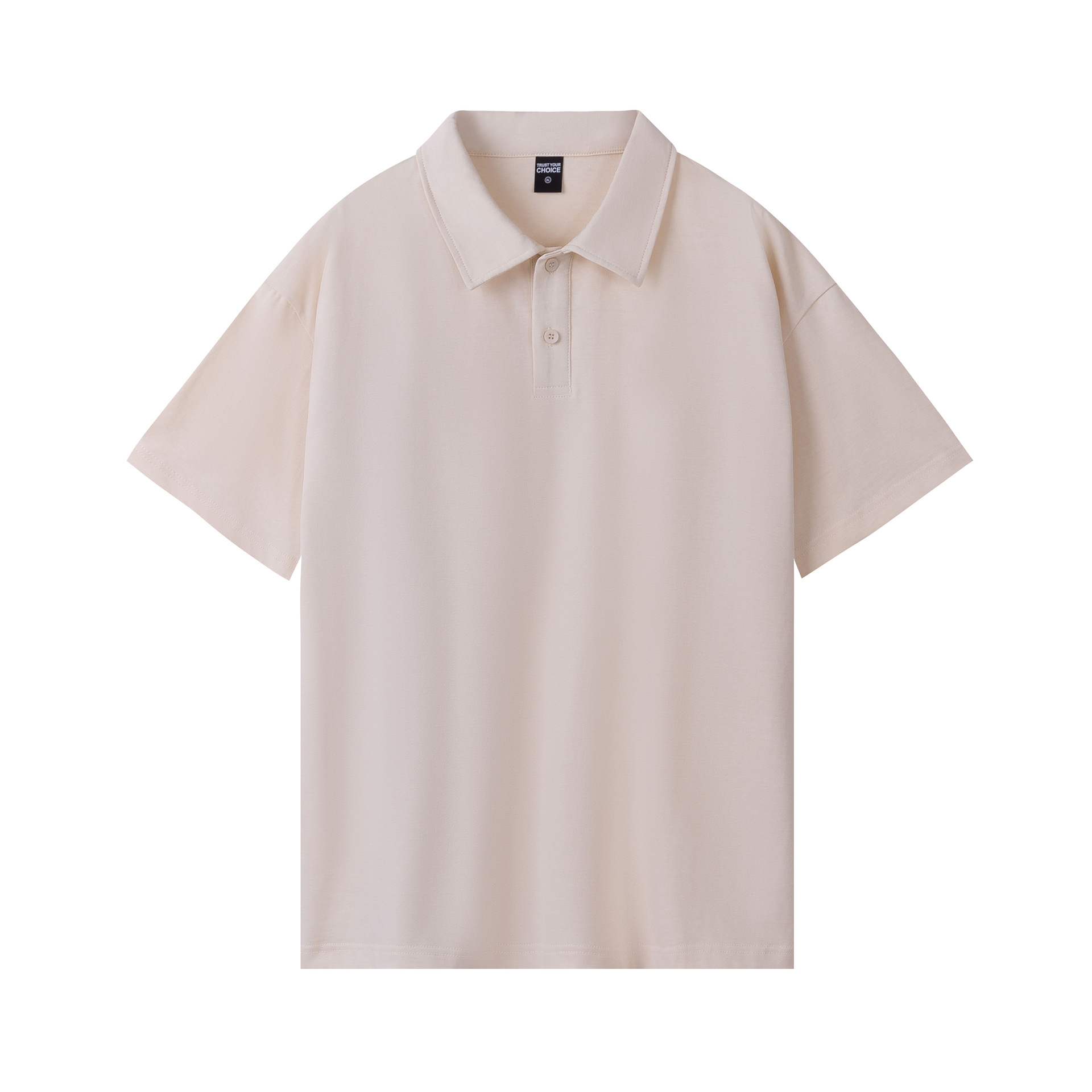 pure 100% combed cotton heavyweight polo shirt men's women's